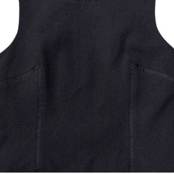 J. McLaughlin Mattie Dress NWT Navy Blue Solid Ribbon Trim Size 6 - Picture 3 of 13